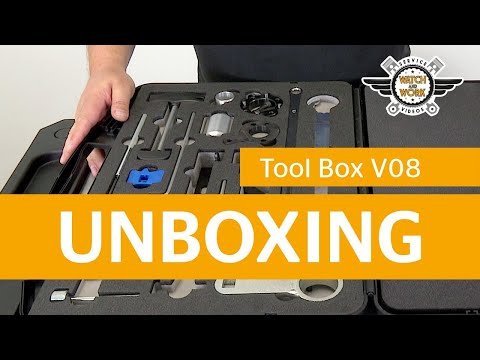 [RU] Watch and Work - Unboxing Tool Box V08