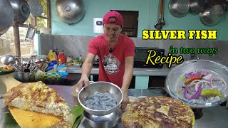 SILVER FISH in two ways, kinilaw at tortang dulong | Lutong Pinoy