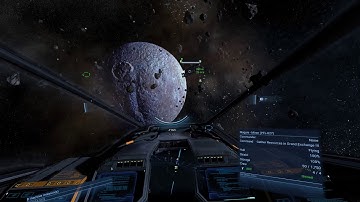 X4: Foundations - First Small Mining Ship doing some Auto Mining