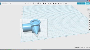 3D Design Basic - Intro to 123D - Video 5  Save and Export