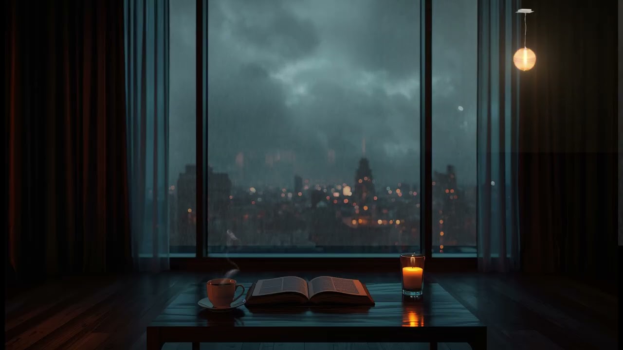 Cozy Rain Ambience 🌧️ | Reading, Studying & Relaxing | Rain Sounds for Focus