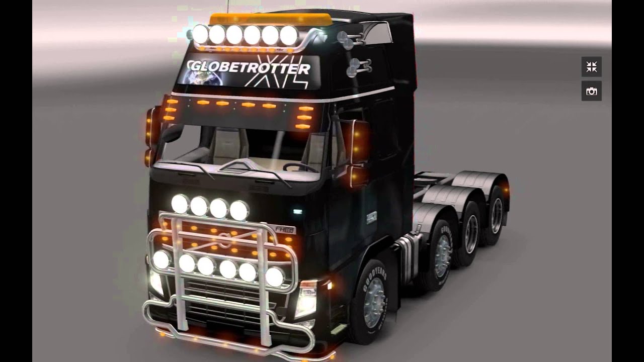 Euro Truck Simulator 2 Volvo Tuning 8×4 Mod v 1.5 YouTube
