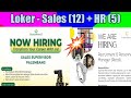 Loker posisi Sales & HRD ‼️ Langsung kerja ‼️