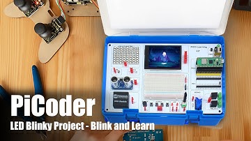 PiCoder LED Blinky Project   Blink and Learn