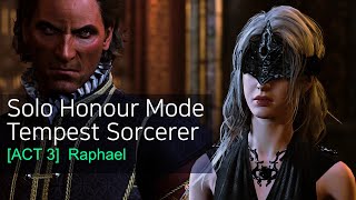 [Act 3] Baldur's Gate 3 Solo Tempest Sorcerer Honour - Raphael