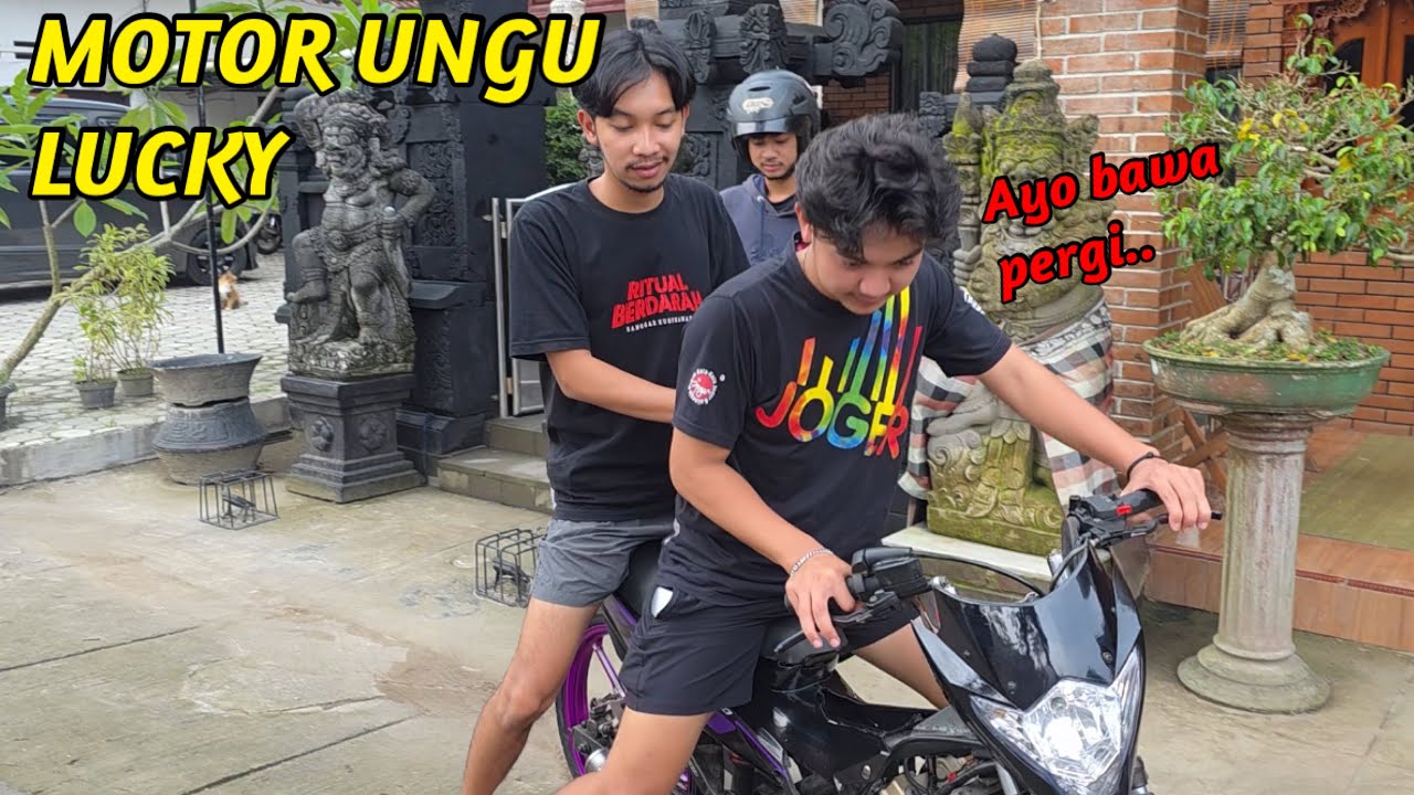 MOTOR UNGU LUCKY