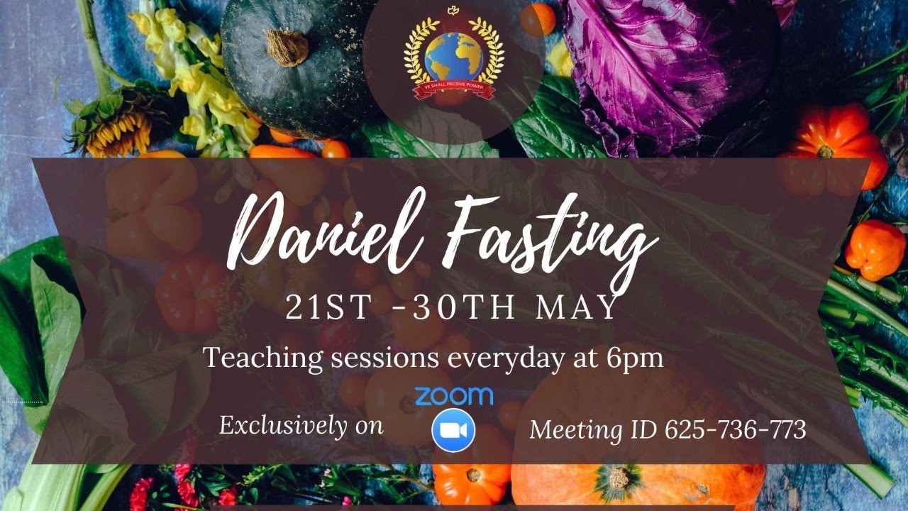 Daniel Fast Day 1 - 21st May 2020 - YouTube