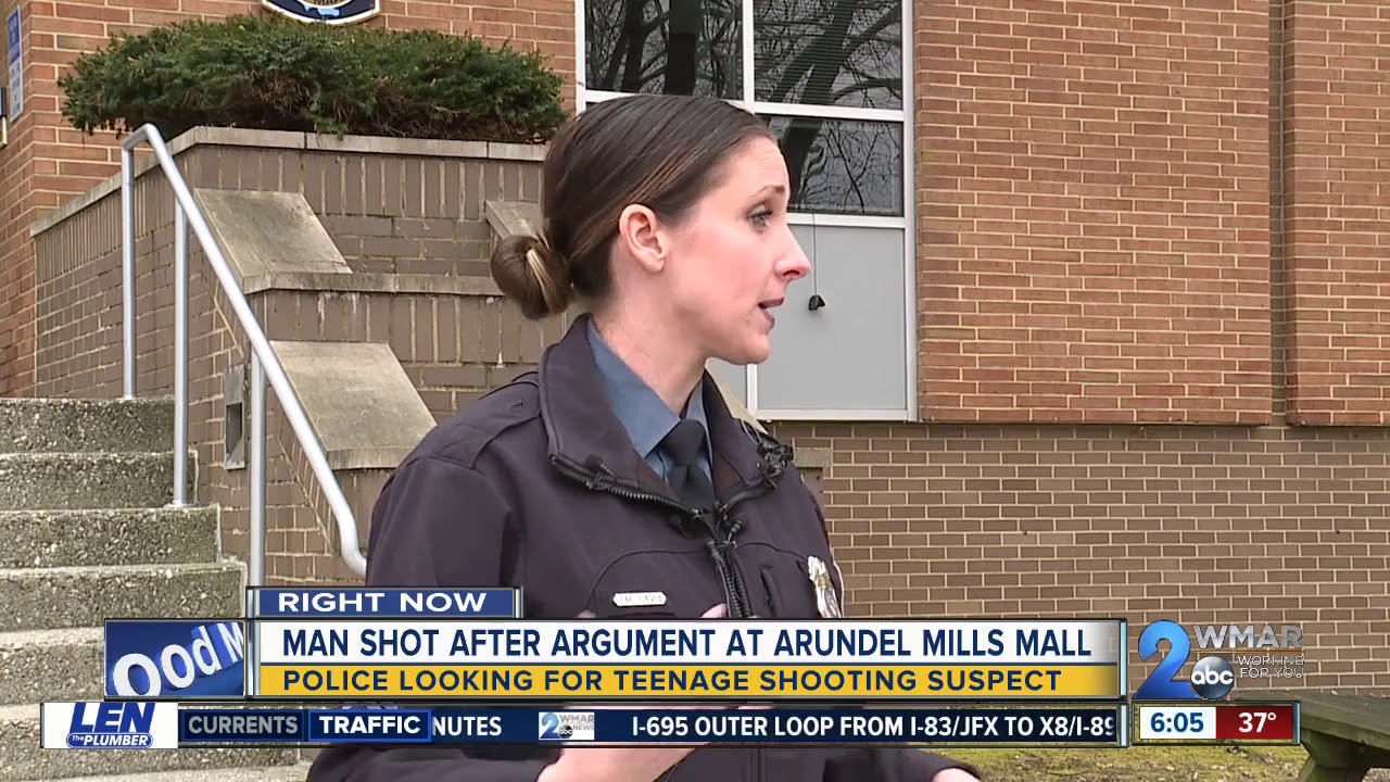 AACo. Police are searching for Arundel Mills Mall shooting suspect ...