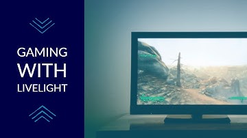 Gaming with LiveLight Ambient Backlight
