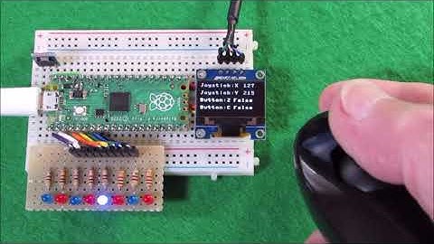 Raspberry pi Pico Micro Python Wii Nunchuck