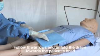Angiography Drape Set Tutorial