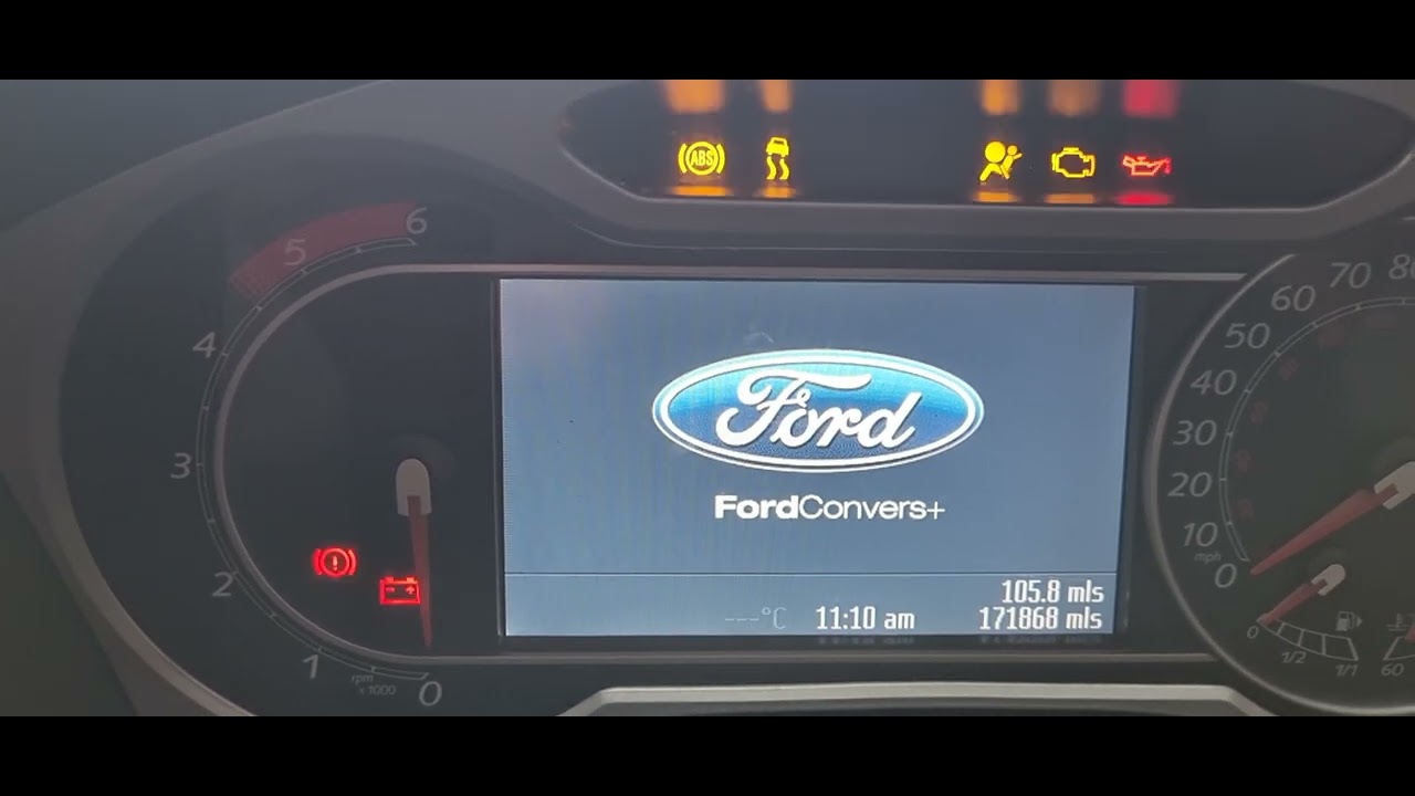 Ford Smax 2007/08 easy tutorial to disable your seat belt chime. ford