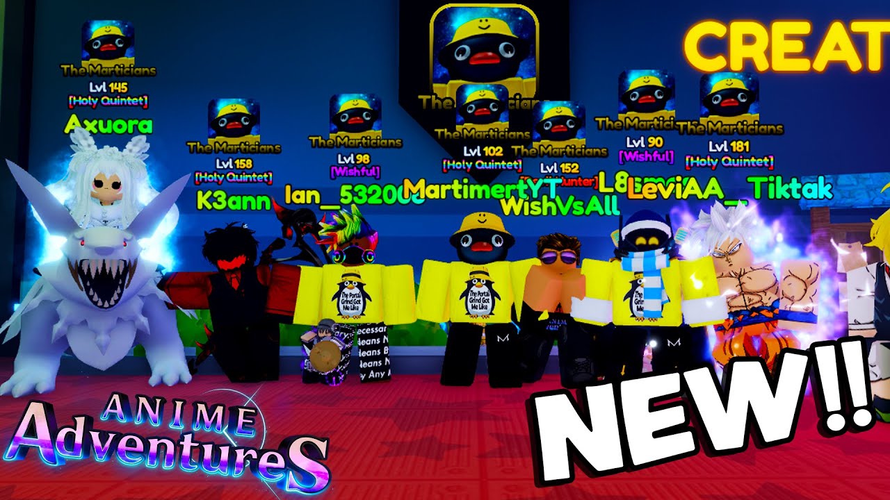 NEW INSANE Feature on Anime Adventures Update 15