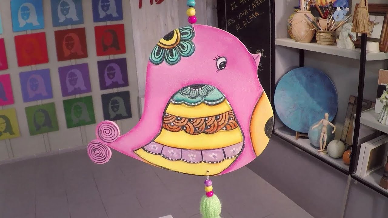 🖼 Técnica:  Pintura decorativa