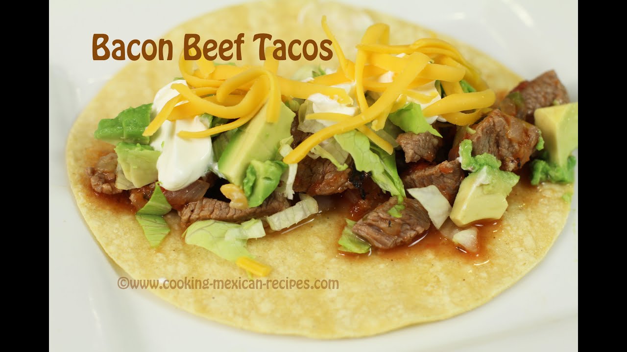 Bacon Sirloin Beef Tacos Try These Next by Rockin Robin YouTube