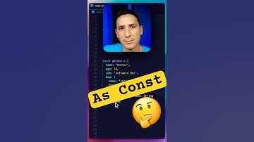 as const in TypeScript #coding #programming #typescript #typescripttutorial