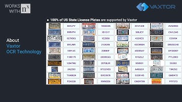Works with Nx Webinar - Vaxtor Analytics