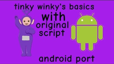 Tinky ⁉️ tinky winky