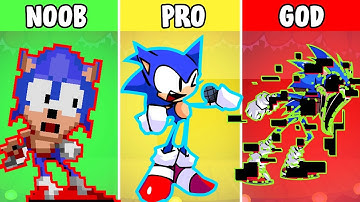 FNF Character Test | Gameplay VS Playground | Sonic Pibby.exe | Sonic Compilation