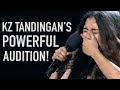 Kz tandingan wows the crowd with her first x factor audition  x factor global