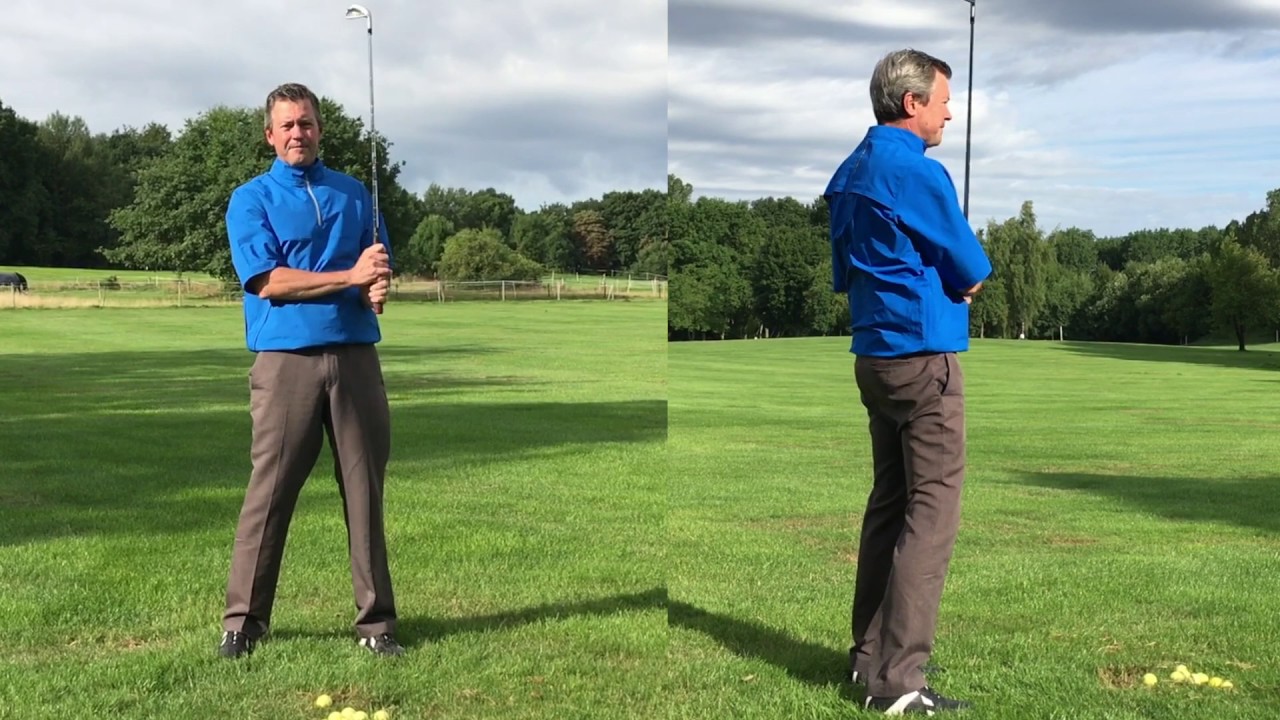 Zero Turn golf swing For golfers who cannot turn their body YouTube