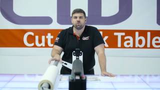 Applying Transfer Tape With The CWT Work Table