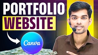 Create a Portfolio Website in 10 Minutes in Canva - FREE!