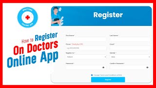 How To Register On Doctors Online App screenshot 4