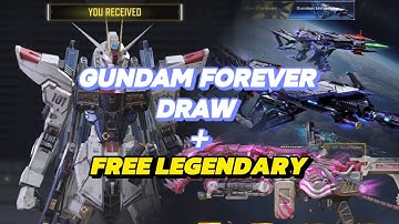 *FREEDOM GUNDAM* UNLOCKED WITH LEGENDARY FENNEC | CODM X GUNDAM SERIES DRAWS