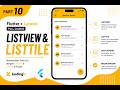 ListView Flutter dari Dasar Sampai Advanced 🔥 ( Part 11 )