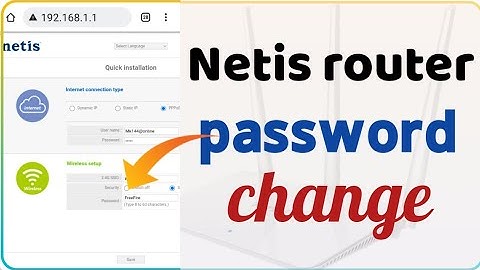 Netis router password change।। #wifipasswordchange #imrantech