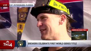 Cooper Pratt talking about World Series win