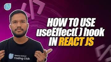 How to use useEffect() Hook in ReactJs | Coding Monks