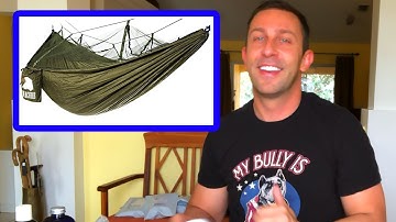 Covacure Camping Hammock Lightweight Portable Double Parachute Hammocks