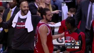 Joakim Noah Ticked Off At Tony Snell