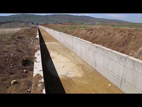 რუსთავში ღვარცოფსაწინააღმდეგო სანიაღვრე არხების მოწყობა მიმდინარეობს