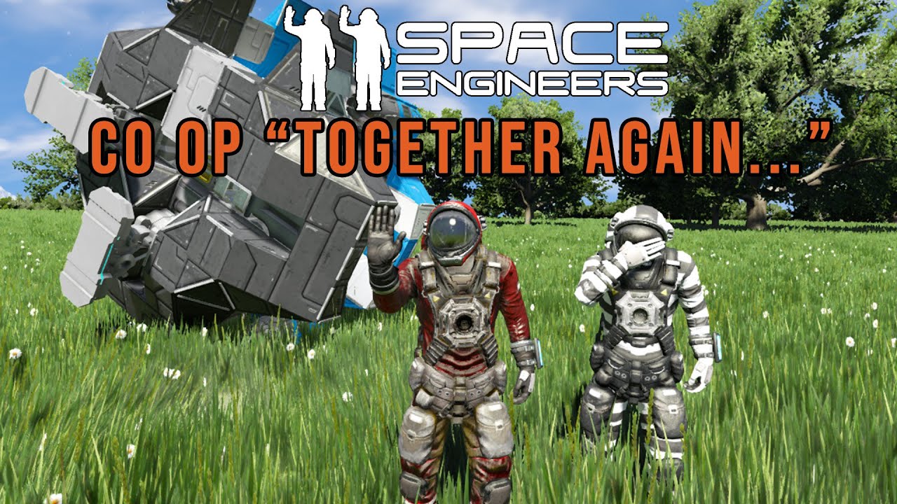 ☣️Space Engineers Co Op : Fresh Start New Base EP2 - YouTube