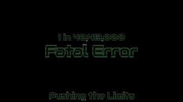 [Sol’s RNG] - Virtual : Fatal Error Theme