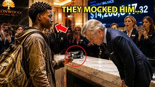 Everyone in the Bank Mocked a Homeless Black Boy—Then His Account Balance Silenced the Entire Room