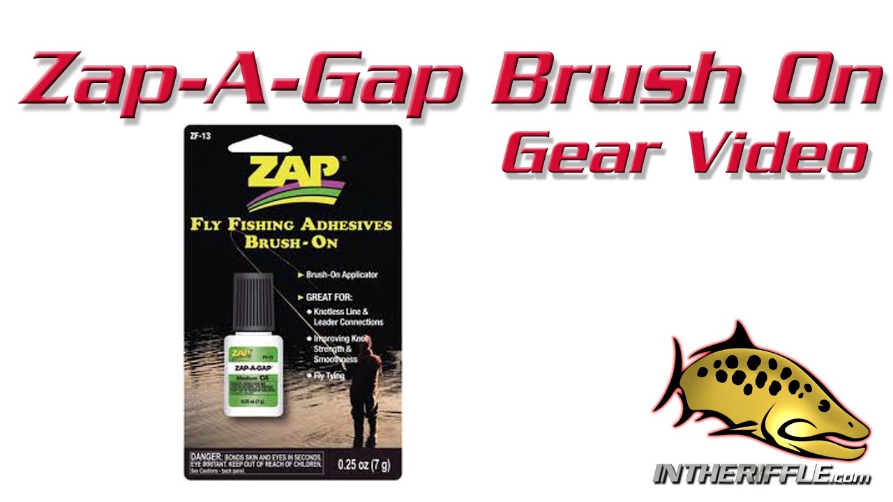ZapAGap Brush On Super Glue Fly Tying YouTube