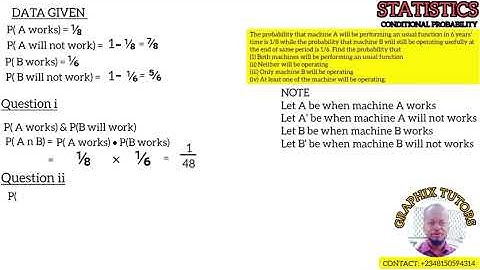 Probability in engineering statistics - Dependent and independent event .