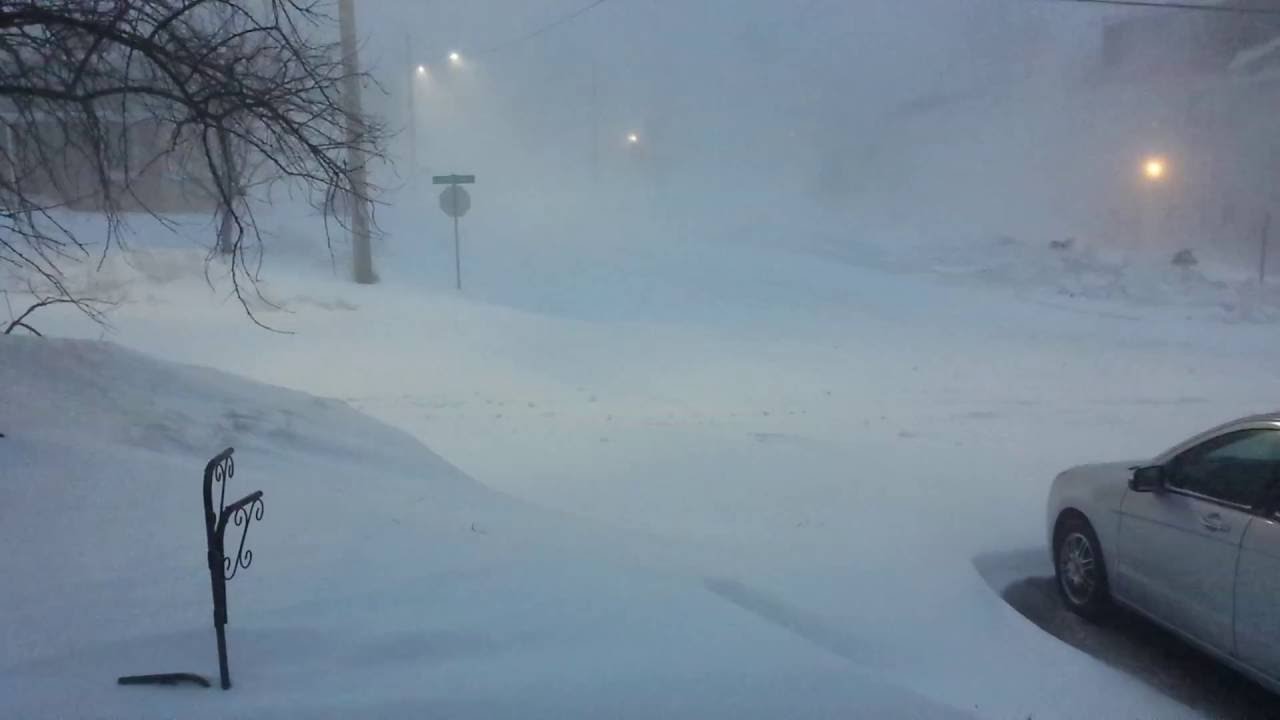 2014 03 26 Timelapse Of A 40cm Snow Storm From Start To Finish YouTube