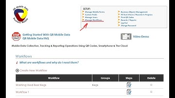 Mobile Workflow Management With Barcode Scanning, Data Collection & Traceability.