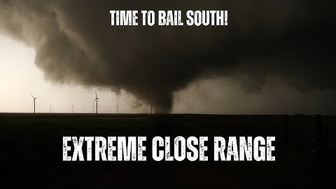 EXTREME Close Range Tornado Intercept - Violent Matador, TX Tornado - Full Chase Footage [4K]
