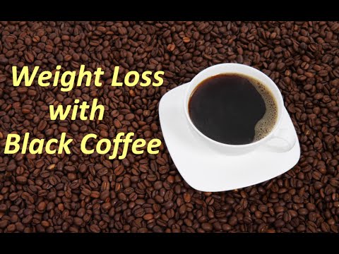 How to make Black Coffee - Black Coffee Recipe for Weight Loss - Coffee without milk and