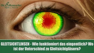GLEITSICHTLINSEN - Wie funktioniert das eingentlich? Wo ist der Unterschied zu Gleitsichtgläsern?