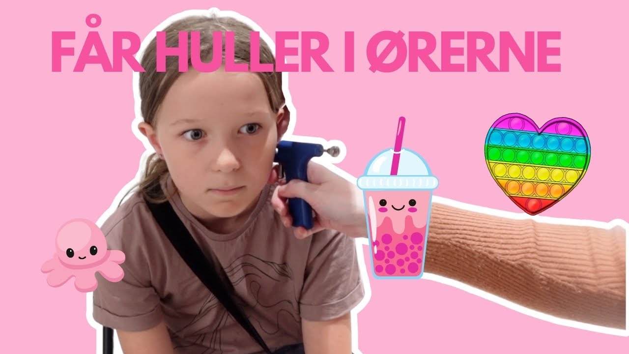 LÆRKE FÅR HULLER I ØRERNE│SHOPPETUR I ESBJERG + HAUL│LOUISE SOPHIA♡