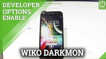 How to Enable Developer Options in WIKO Darkmoon - USB Debugging