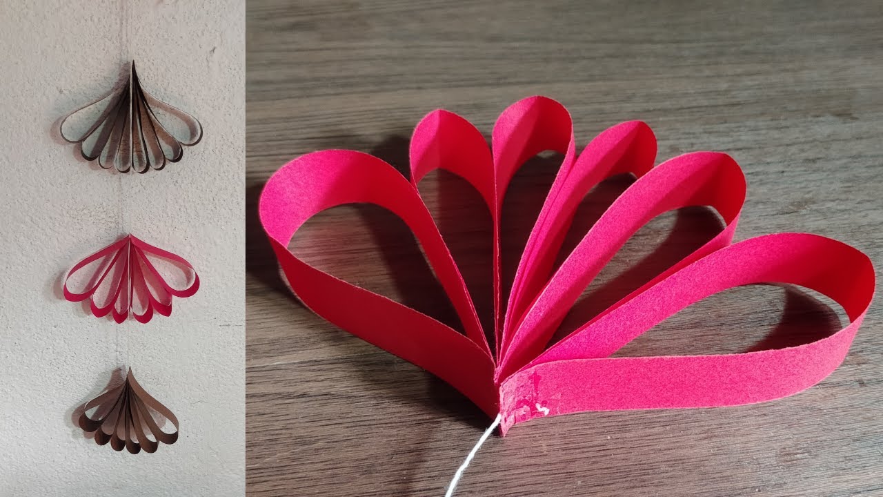 Paper craft wall hanging easy 2020Home decorating ideasCeiling