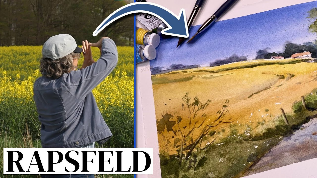 Von der ersten Bildidee zum fertigen Aquarell!